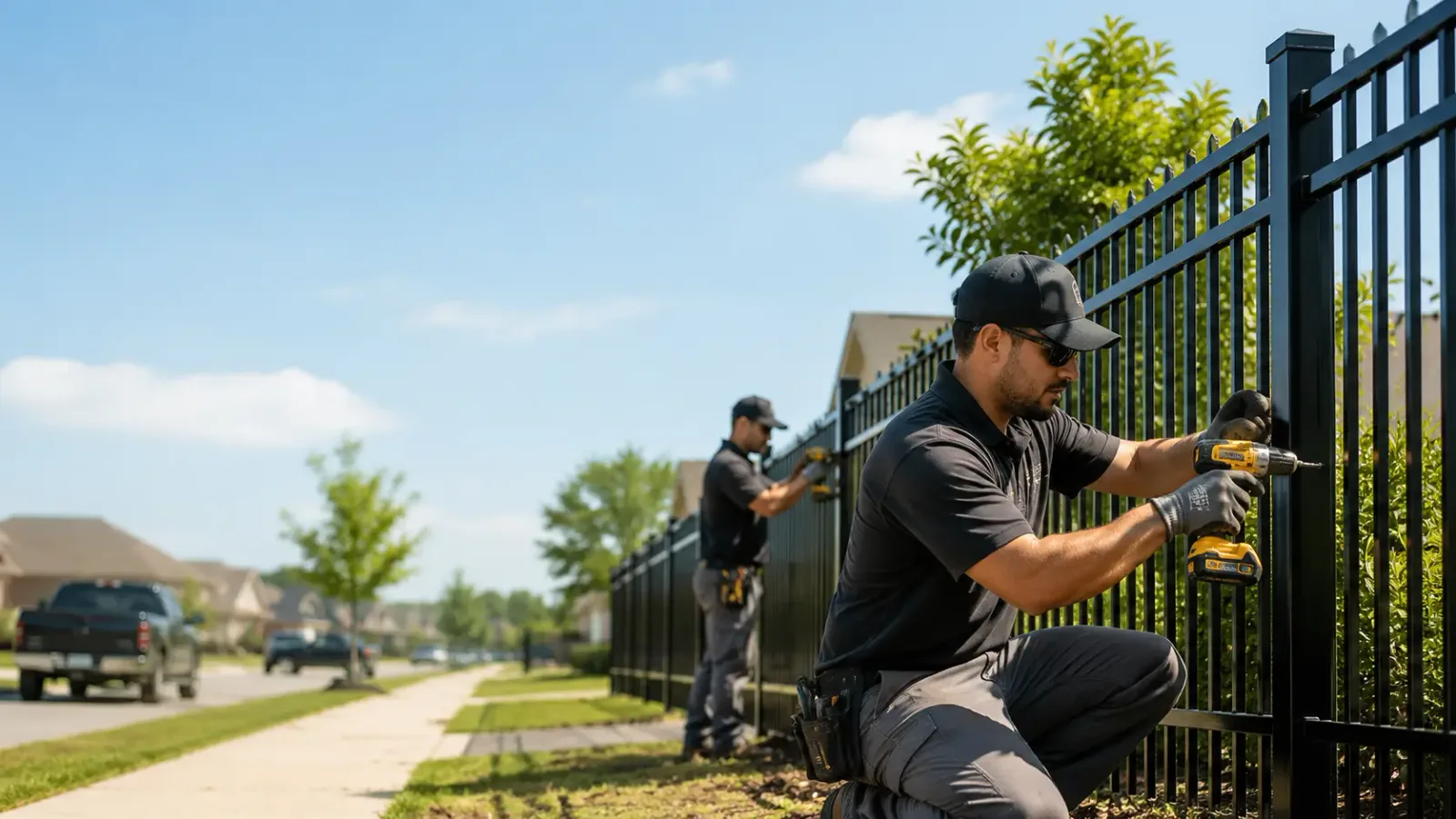 Metal Fence Installation in Dublin, TX